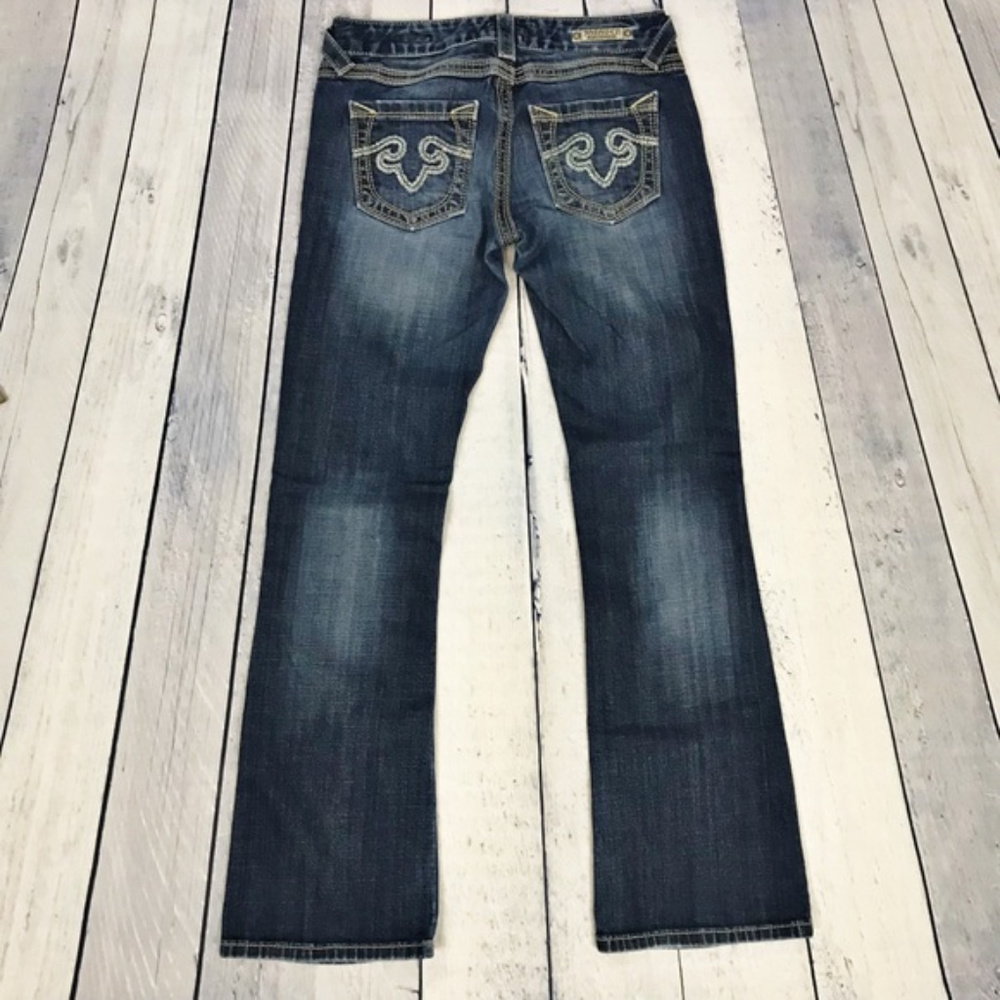 Re Rock For Express Barely Boot Jeans Size 2s - image 5